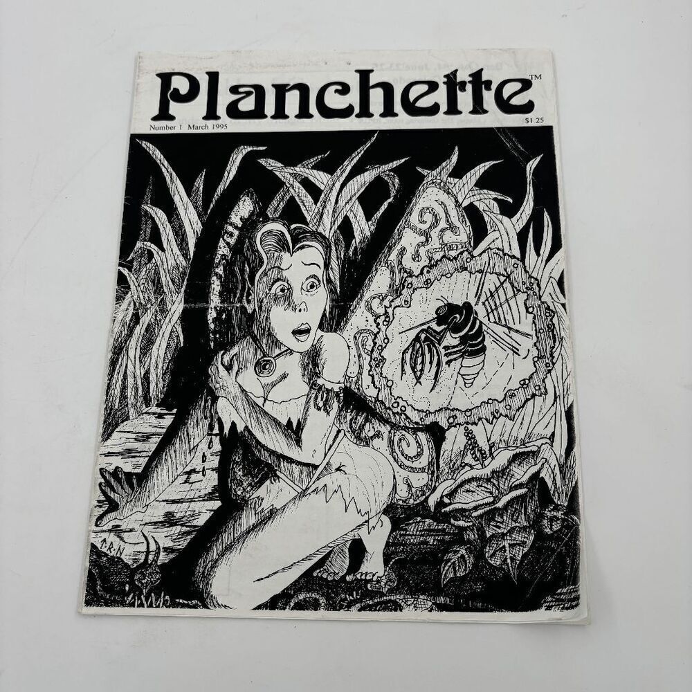 Planchette Number 1 March 1995 by Hell's Peak Publishing RARE‎ Piece of Gaming